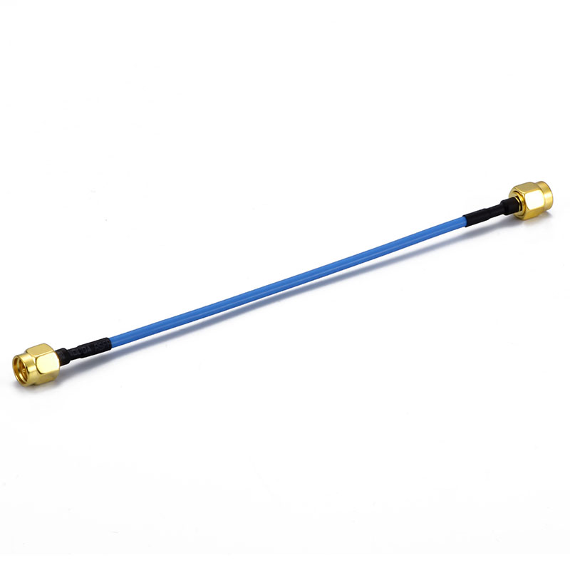 086 ／RG405 coaxial cable assembly with SMA MALE TO SMA MALE connector
